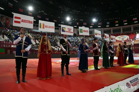 Cüdo üzrə Böyük Dəbilqə turnirinin açılış mərasimi keçirilib