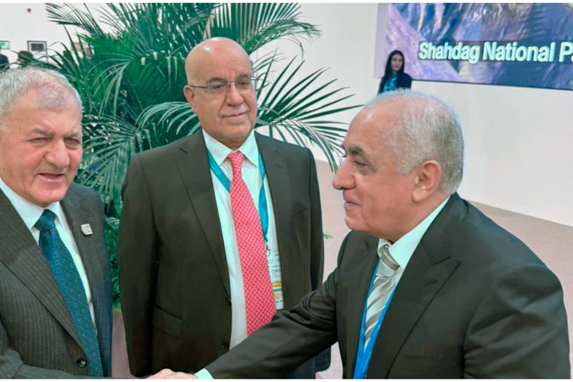 Əli Əsədov İraq Prezidenti ilə görüşüb