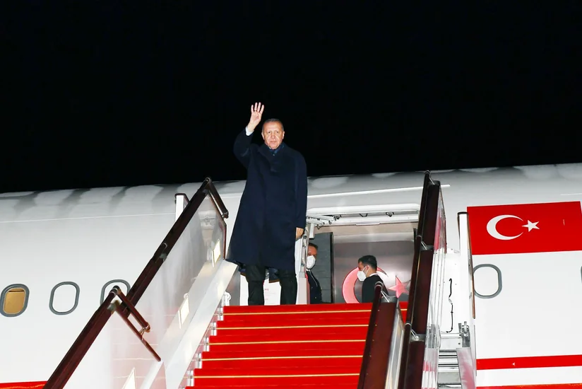 Türkiyə Prezidentinin Azərbaycana işgüzar səfəri başa çatıb