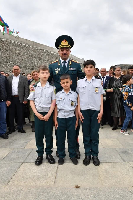 DSX Akademiyasının gənc zabitləri Sərhədçi zabit andı”nı qəbul edib