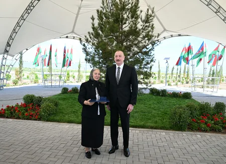 Prezident Ağdamın Kəngərli kəndinin birinci mərhələsinin açılışında iştirak edib - YENİLƏNİB