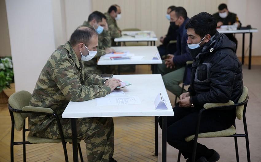 MN: Vətən müharibəsindən qayıdanların qəbulu və müraciətlərinə baxılması davam edir 