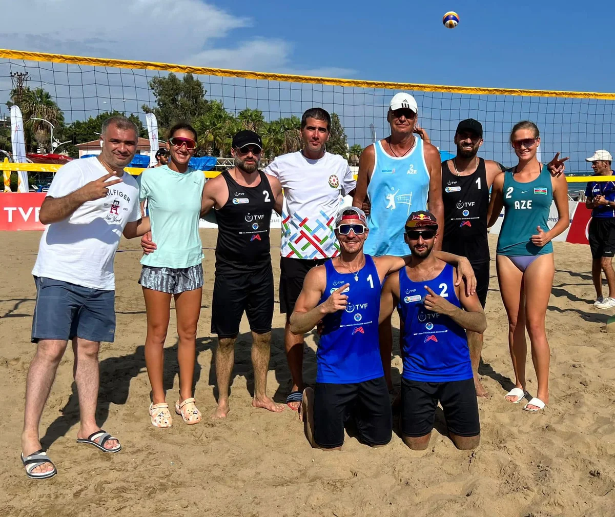Azərbaycanın çimərlik voleybolçuları beynəlxalq turnirdə dördüncü yeri tutublar