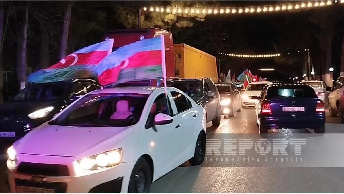 Şimal bölgəsində seçki yürüşü keçirilib