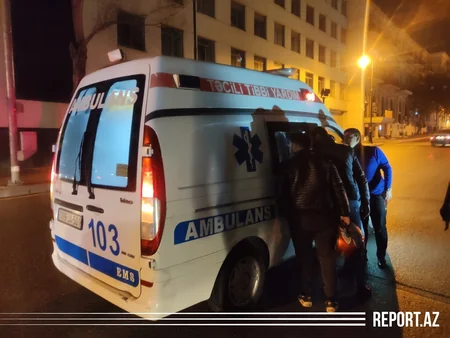 Bakıda avtomobil velosipedçini vurdu