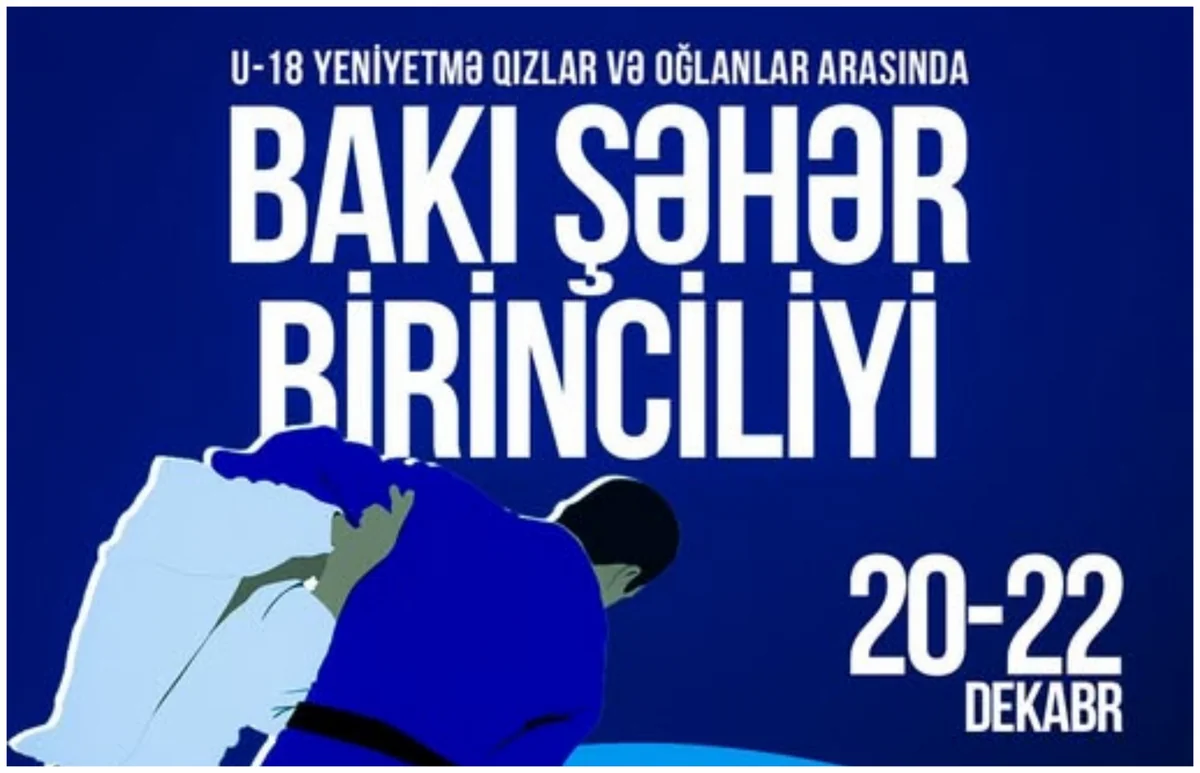 Cüdo üzrə Bakı birinciliyi keçiriləcək