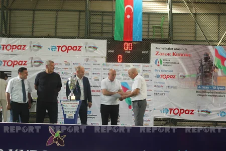 Zəfər Kubokunun qalibi və finalçısı mükafatlandırılıb