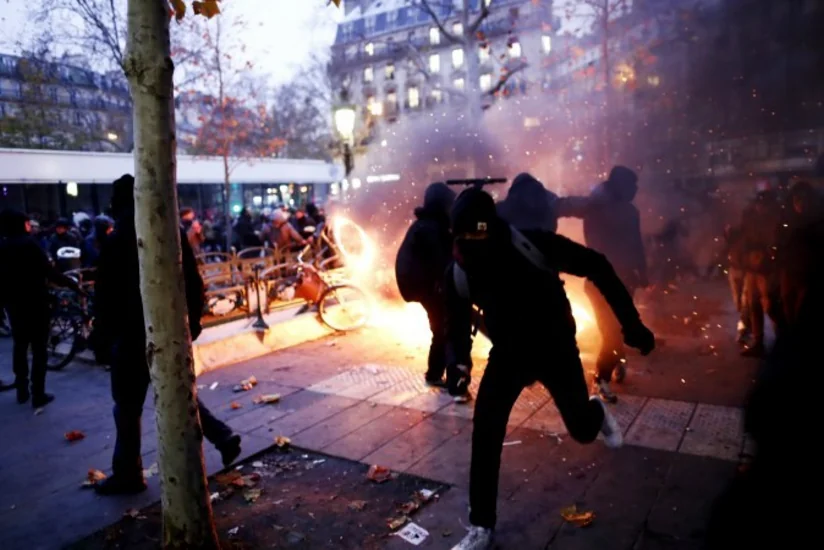 France: Largest protests in recent years taking place