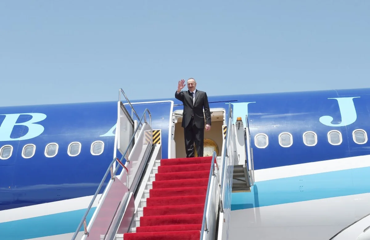 Prezident İlham Əliyevin Naxçıvana səfəri başa çatıb