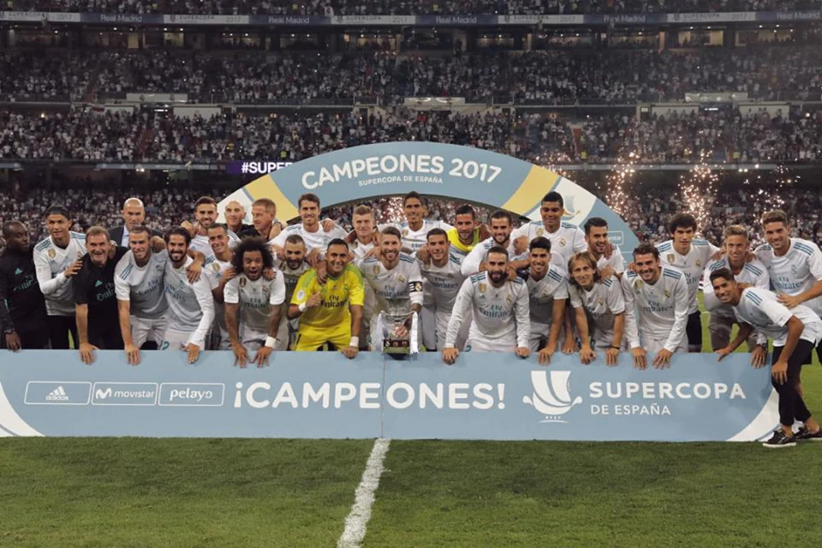 Real Madrid 10-cu dəfə İspaniya Superkubokunun qalibi olub - VİDEO
