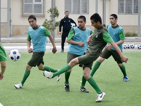 AFFA cəzaçəkmə və tərbiyə müəssisələrində futbol dərsləri təşkil edib