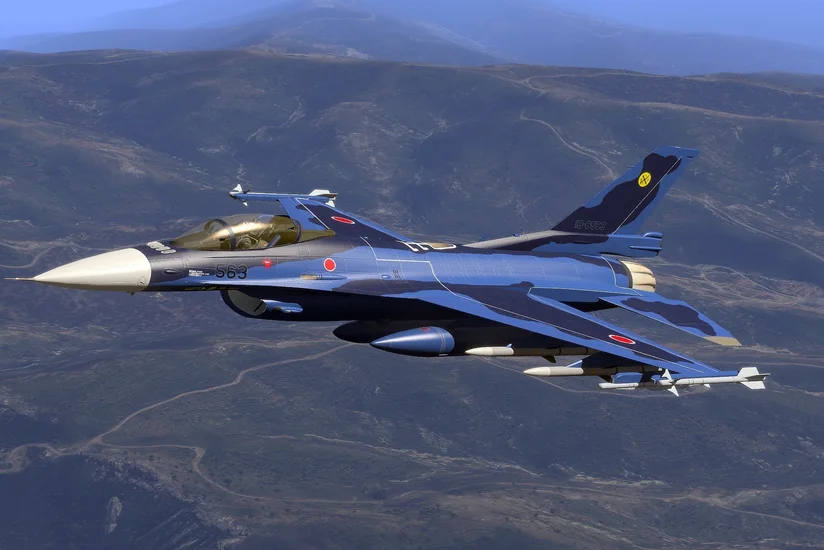 Самолет F-2 сил самообороны Японии пропал с радаров