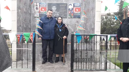 Kürdəmirdə şəhid bulağının açılışı olub