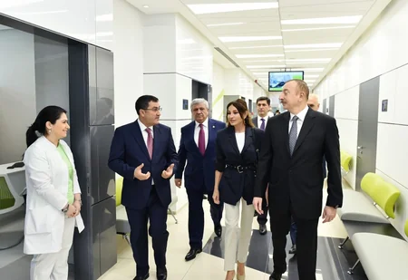 Prezident İlham Əliyev Bona Dea Beynəlxalq Hospitalının açılış mərasimində iştirak edib - YENİLƏNİB