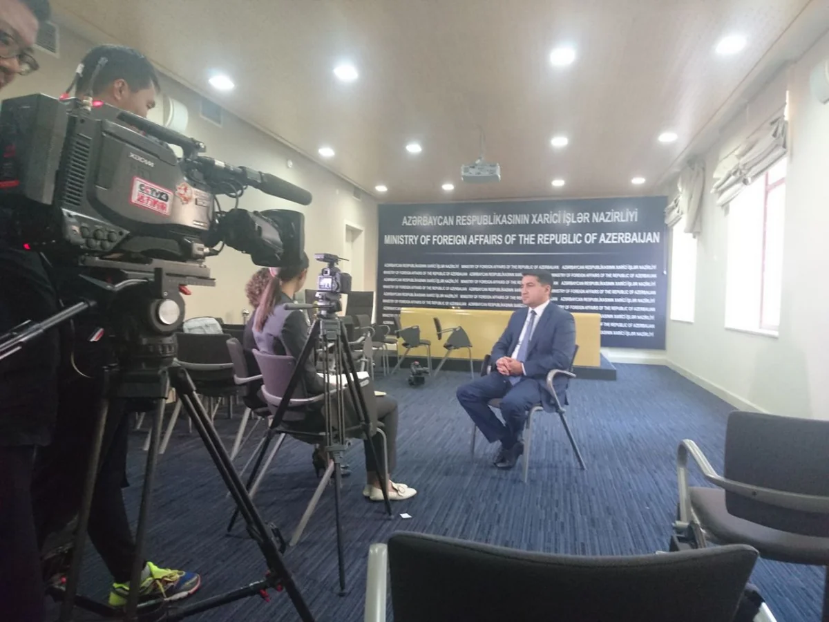 XİN sözçüsü: Azərbaycan və Çinin tarixən İpək Yolunun üzərində mühüm rol oynayıb