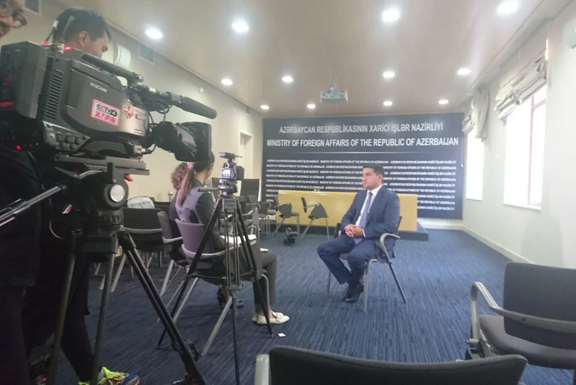XİN sözçüsü: Azərbaycan və Çinin tarixən İpək Yolunun üzərində mühüm rol oynayıb