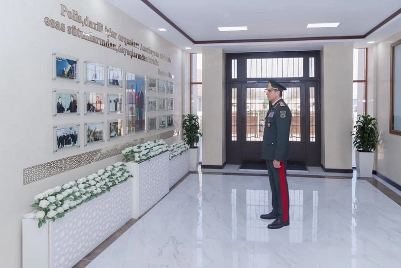 Vilayət Eyvazov yeni inzibati binaların açılışını etdi - FOTO