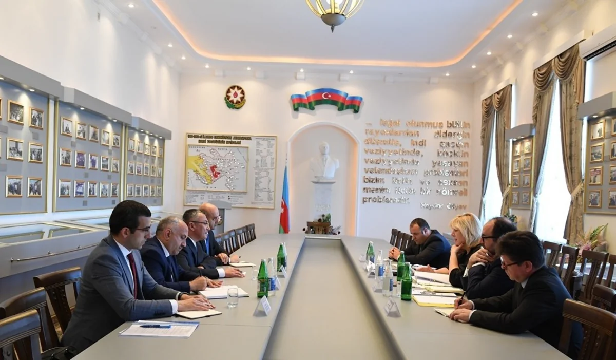 Qaçqınkom sədri Avropa Şurasının komissarı ilə görüşüb