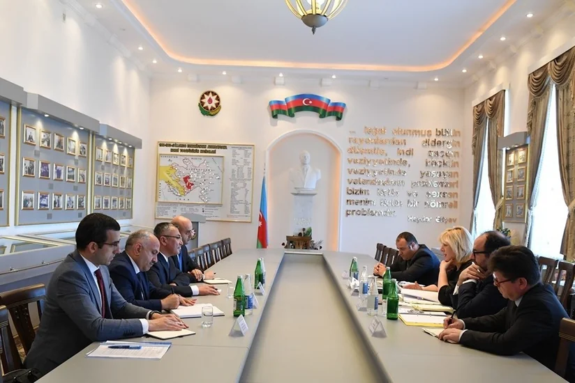 Qaçqınkom sədri Avropa Şurasının komissarı ilə görüşüb