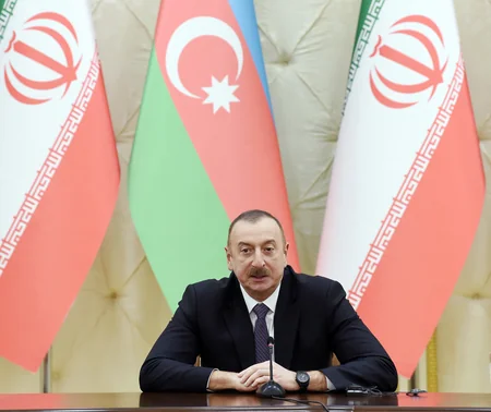 Azərbaycan və İran prezidentləri mətbuata bəyanatlarla çıxış ediblər