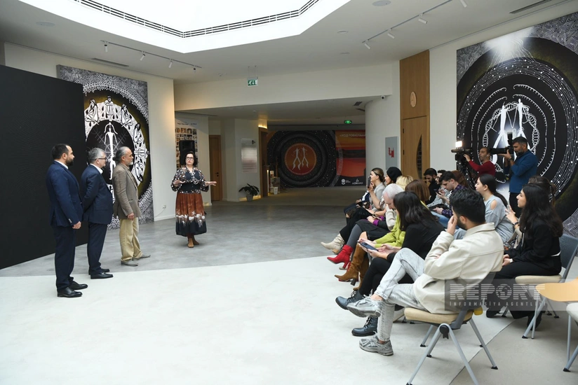 Nine Senses Art Center hosting Gobustan Code exhibition