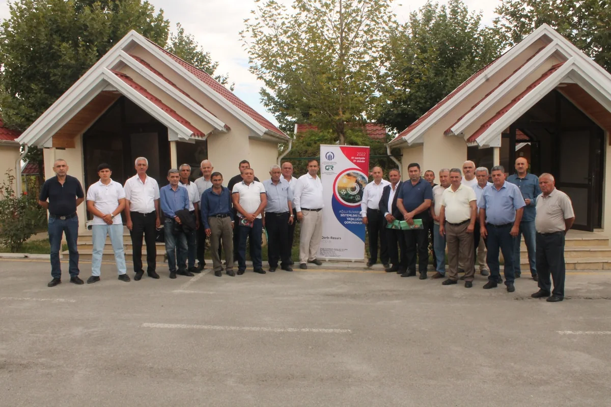 Meşələrdə ağıllı suvarma sisteminin yaradılması mövzusunda təlim keçirilib