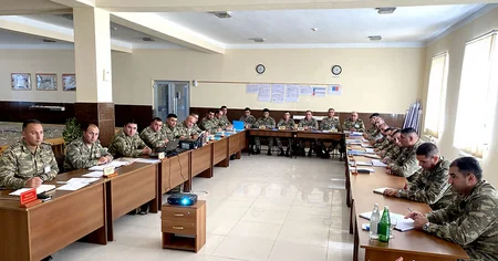 Command-staff exercises held in Azerbaijan Army’s Rocket and Artillery Troops 