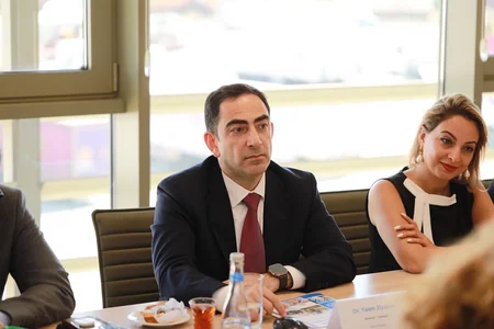 BMT-nin İnkişaf Proqramının Azərbaycandakı nümayəndə heyəti Bakı Limanında olublar
