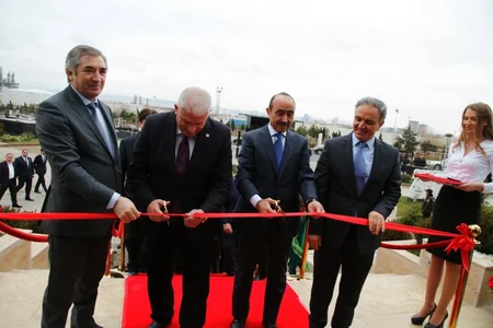 Bakıda Xəzər televiziyasının yeni binasının açılışı keçirilib