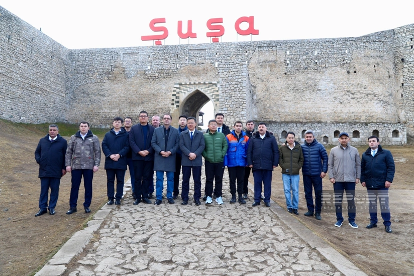 Çin şirkətinin rəsmisi: Şuşa abadlıq işi aparıldıqca daha da gözəlləşir