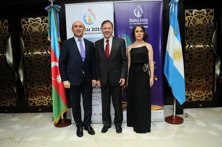 Argentinada Bakı 2015 Birinci Avropa Oyunlarının təqdimatı keçirilib