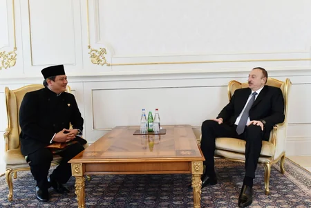 President Ilham Aliyev received credentials of incoming Indonesian Ambassador