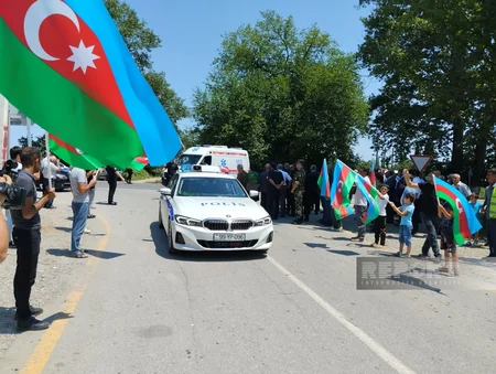 Qubada Birinci Qarabağ müharibəsinin şəhidi İdris Baxışov dəfn edilib - YENİLƏNİB