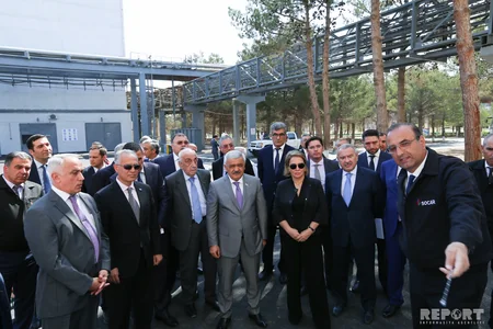 SOCAR prezidenti Sumqayıtda polipropilen və yüksək sıxlıqlı polietilen qurğularında aparılan tikinti işləri ilə tanış olub