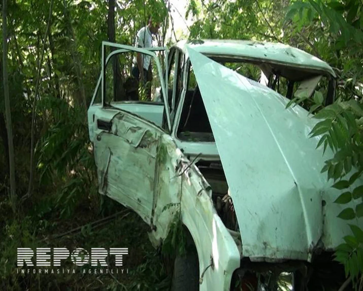 В Саатлинском районе произошло ДТП, один человек тяжело ранен