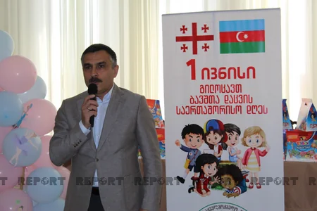 Gürcüstanda azərbaycanlı uşaqlar üçün bayram tədbiri təşkil edilib  