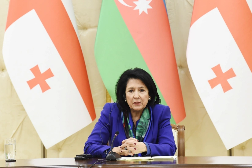 Gürcüstan prezidenti Azərbaycan-Ermənistan sərhədindəki gərginliklə bağlı bəyanat yaydı