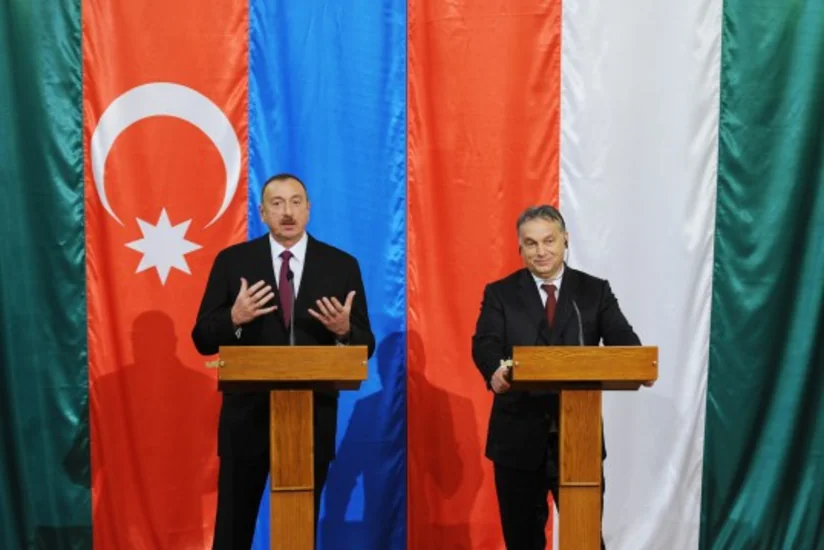 ​Azərbaycan prezidenti və Macarıstanın baş naziri birgə bəyanatla çıxış ediblər