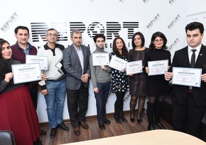 Report Media Məktəbində yeni təlim proqramı yekunlaşdı  