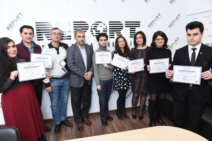 Report Media Məktəbində yeni təlim proqramı yekunlaşdı