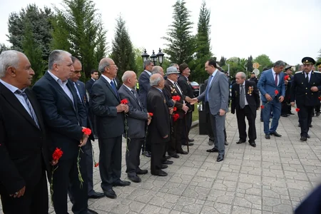 Lənkəranda 9 May - Qələbə Günü qeyd edilib - FOTO