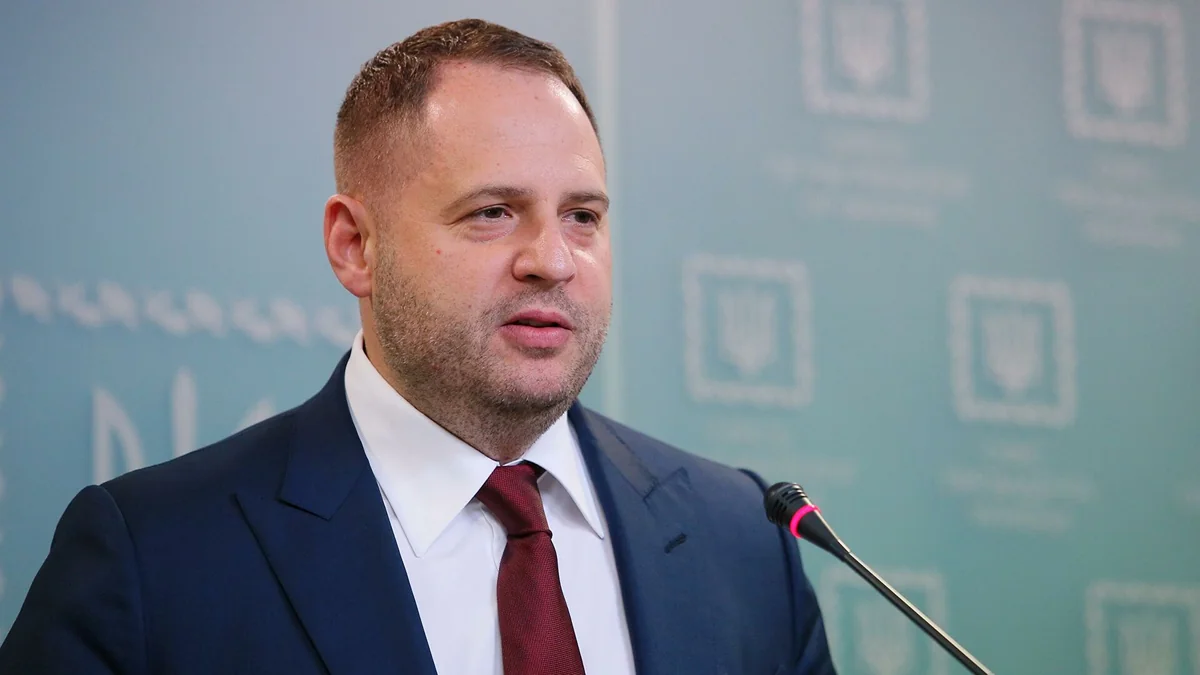 Head of Ukrainian Presidential Office discusses Donbas with Biden's Security Advisor