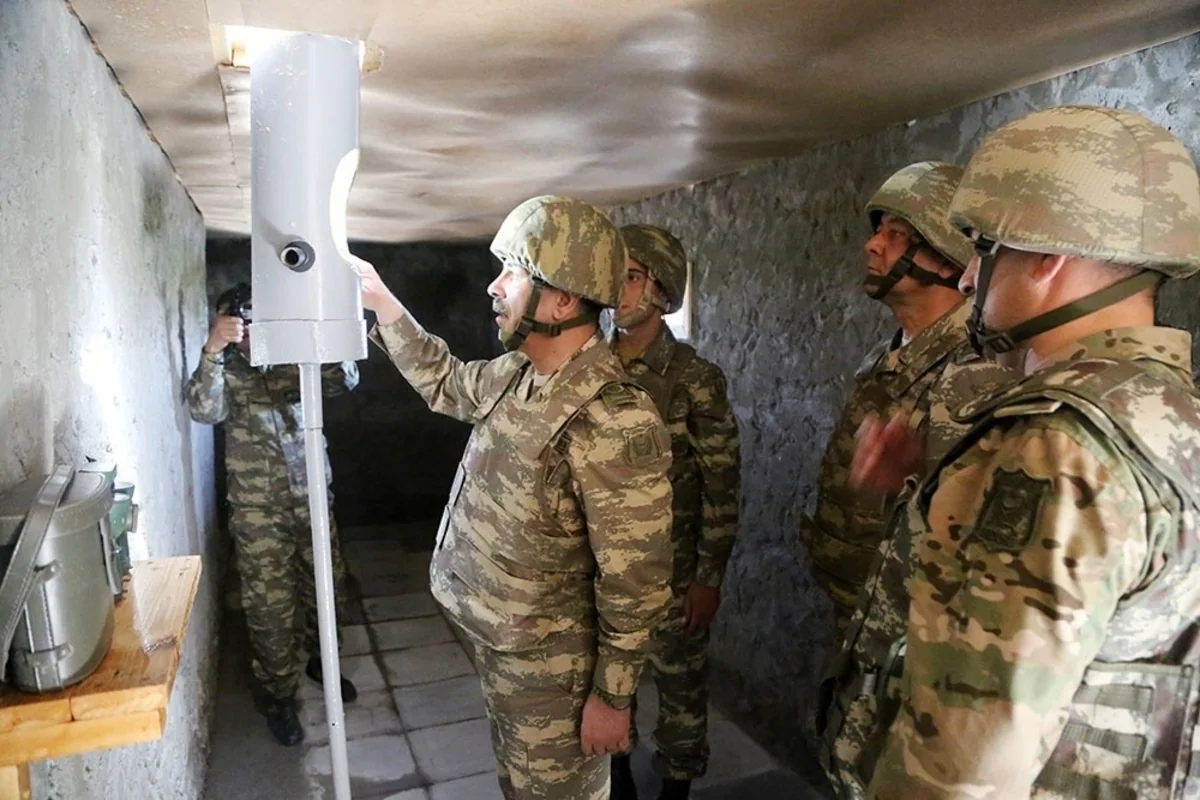 Defense Minister visits exercises area on frontline zone - VIDEO