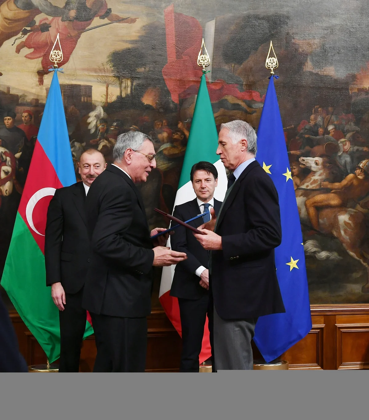 National Olympic Committees of Azerbaijan and Italy ink memo