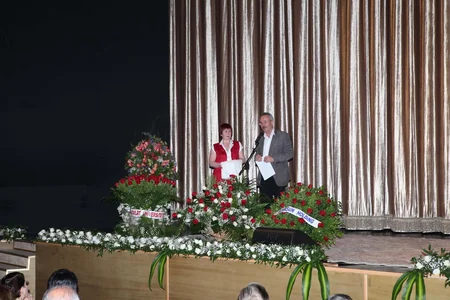Xalq şairi Sabir Rüstəmxanlının 70 illik yubiley tədbiri keçirilib - FOTO