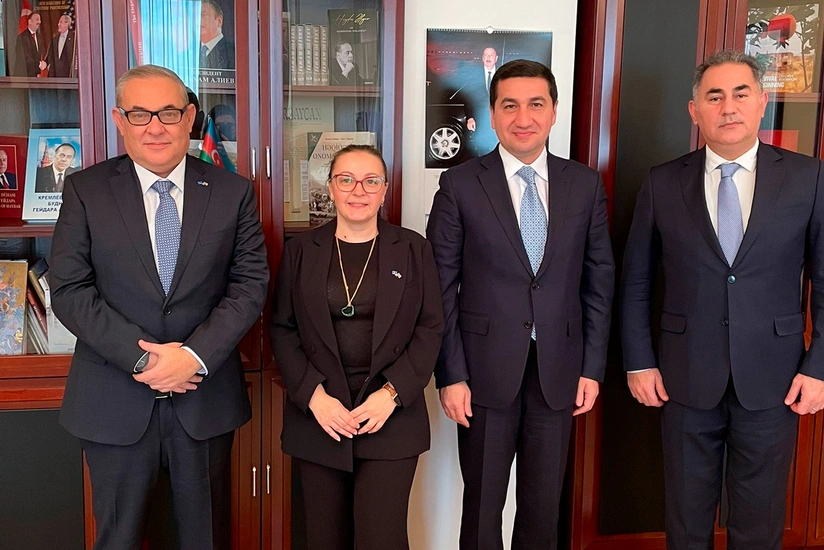Hikmet Hajiyev mulls co-op with UNDP reps in Azerbaijan