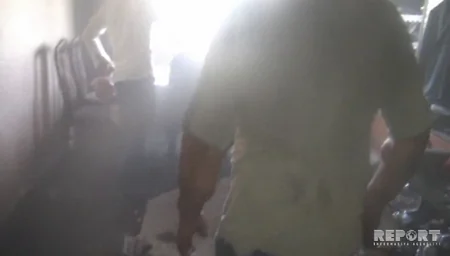 Cəlilabadda 5 mərtəbəli yaşayış binasında yanğın baş verib, 3 nəfər təxliyyə olunub - FOTO