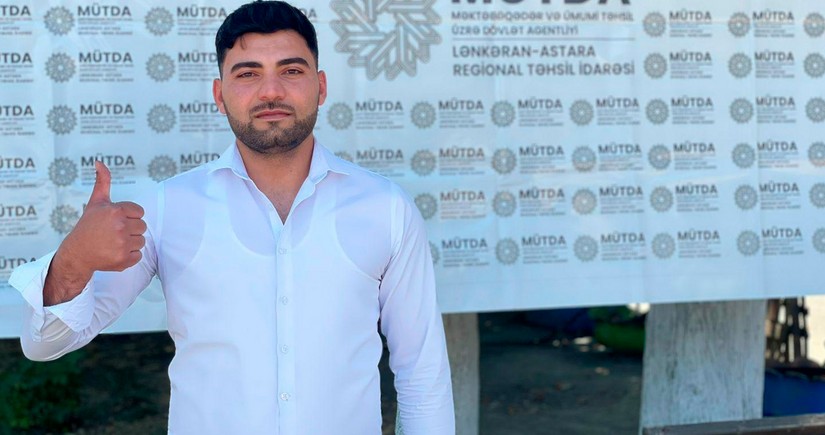 Cəlilabaddan olan müəllim sertifikasiya imtahanında maksimum bal toplayıb 