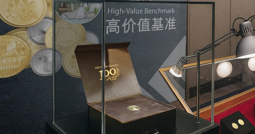 “AzerGold”un sikkələri Honkonq Beynəlxalq Numizmatika Sərgisində təqdim olunub