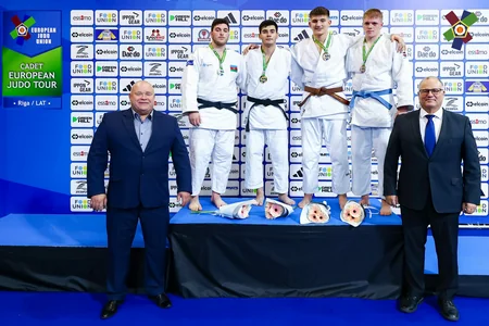 Azərbaycan cüdoçuları Avropa Kubokunda birinci yeri tutublar